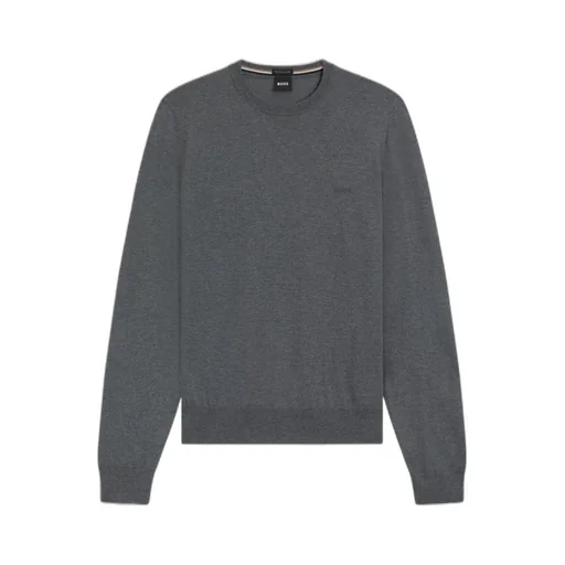 Boss Hugo Boss Logo Embroidered Crewneck Jumper