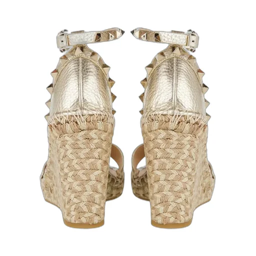 Rockstud Wedge Espadrilles