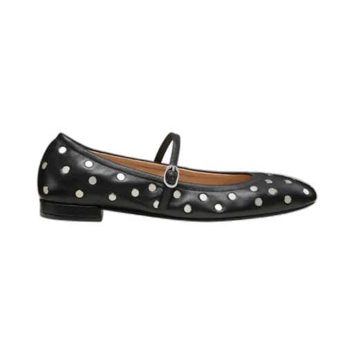 Claris Stud Ballerina Shoes