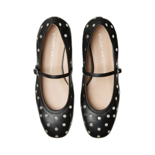 Claris Stud Ballerina Shoes