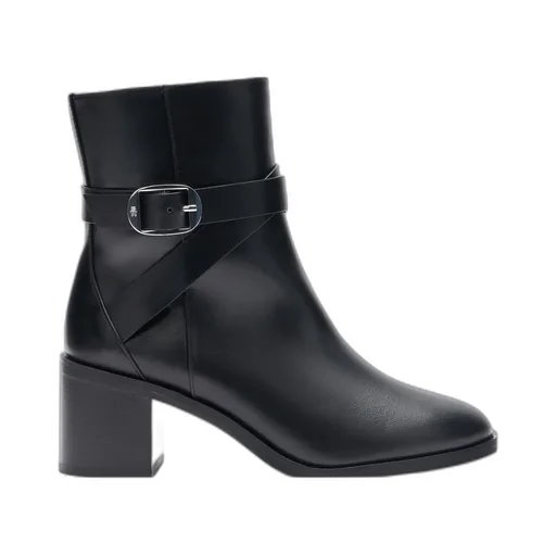 Esme Laced Zipper Ankle Boots
