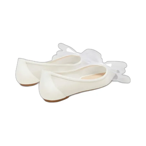 Blushing Bow Ballerina Shoes