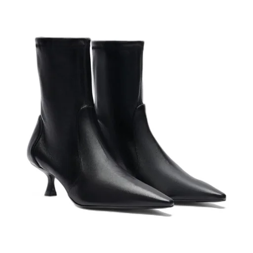 Pointed Short Boots