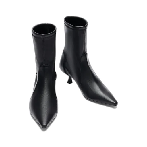 Pointed Short Boots