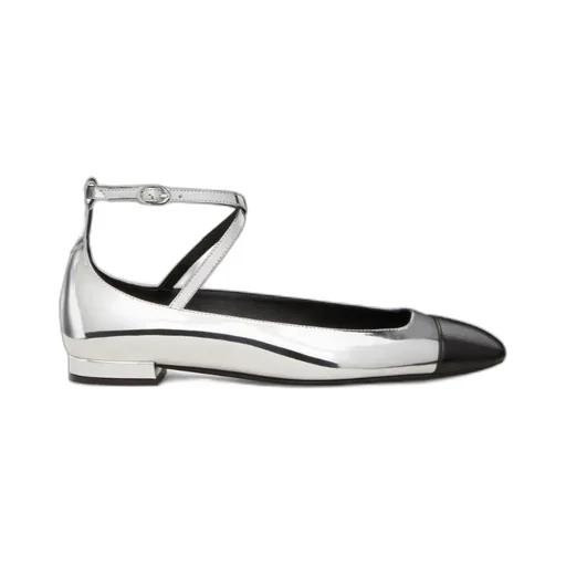 Leather Ballerina Shoes