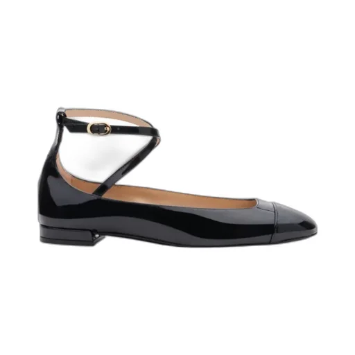 Leather Ballerina Shoes