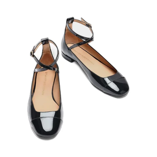 Leather Ballerina Shoes
