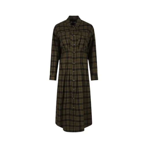 Isabel Marant ÉToile Timea Checked Shirt Dress
