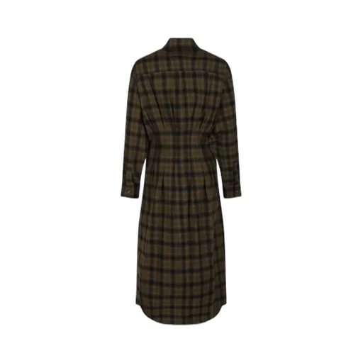 Isabel Marant ÉToile Timea Checked Shirt Dress