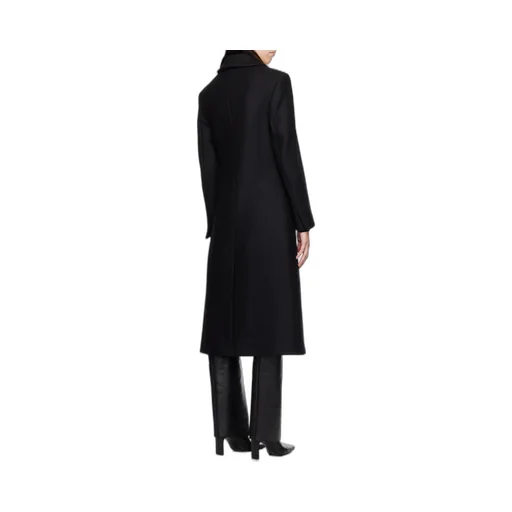 Long-Sleeved Button-Down Coat