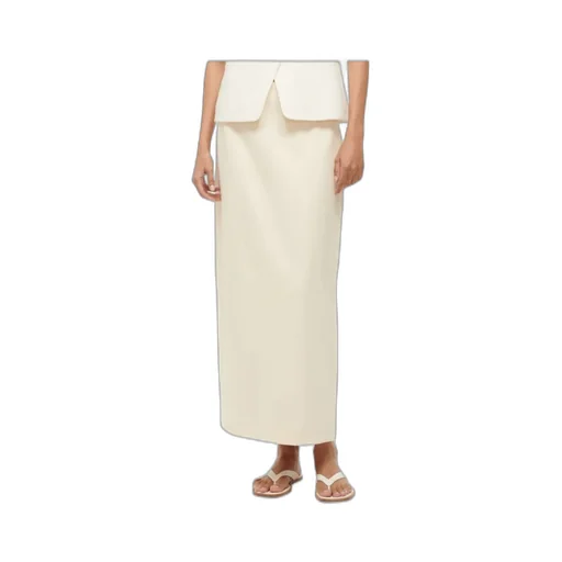 High-Waisted Midi Skirt
