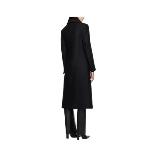 Long-Sleeved Button-Down Coat