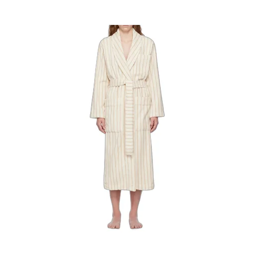 Striped Long-Sleeved Bathrobe