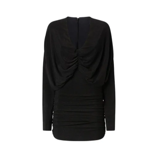 Pinko Metallic Jersey Mini Dress