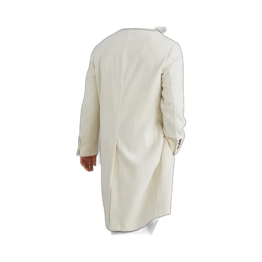 Brunello Cucinelli Long Sleeved Ribbed Coat