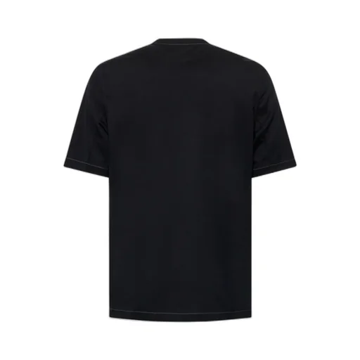 Brunello Cucinelli Logo Embroidered Crewneck T-Shirt