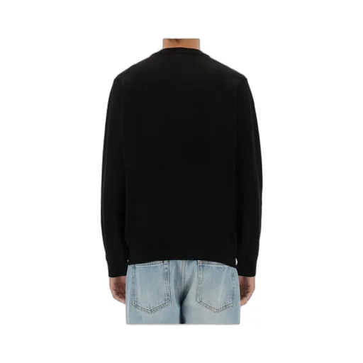 Lacoste Logo Patch V-Neck Jumper