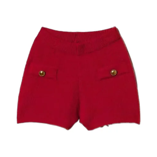 Twinset Button-Detail Shorts