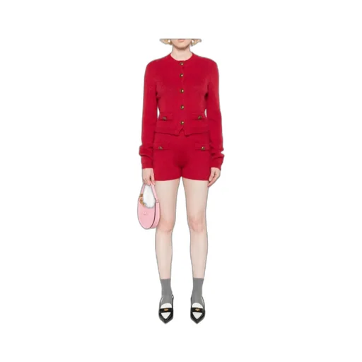 Twinset Button-Detail Shorts