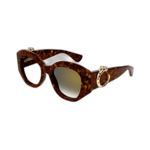 Cartier Panthere Square Frame Sunglasses
