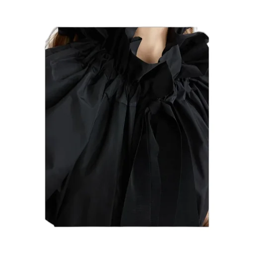 Iconic Drawstring Faille Mini Dress