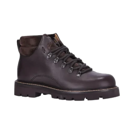 Loro Piana Beinn Lace-Up Ankle Boots