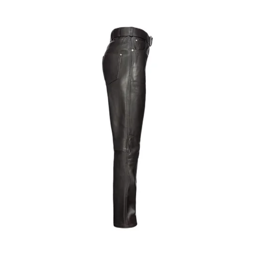 Leather Pants With Belt