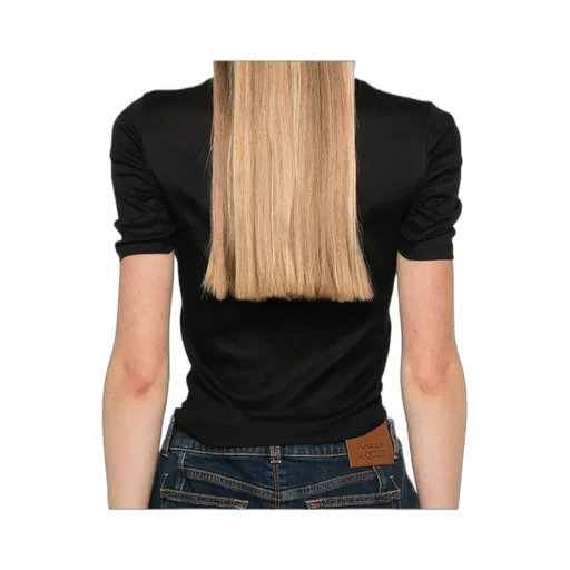 Pinko Logo Patch Round Neck T-Shirt