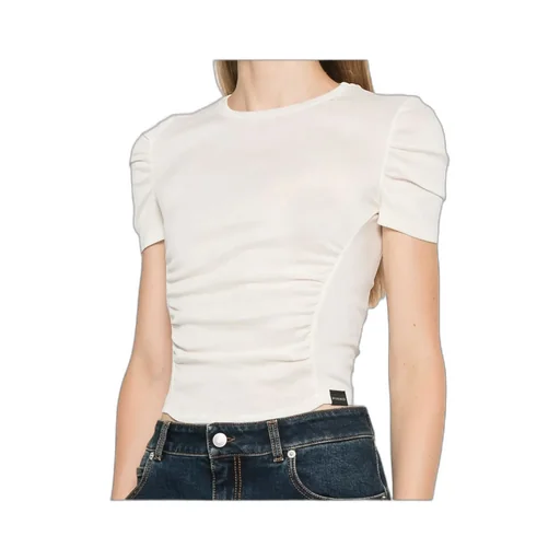 Pinko Logo Patch Round Neck T-Shirt