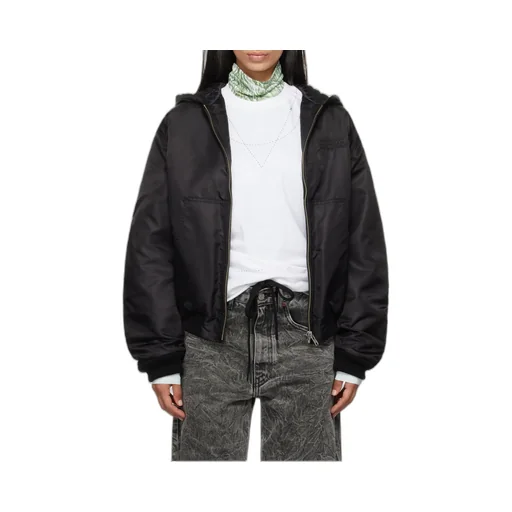 Mm6 Maison Margiela Zip-Up Hooded Jacket