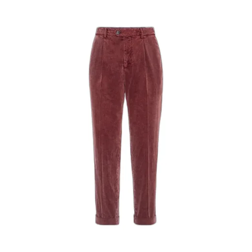 Brunello Cucinelli Pleated Tapered Leg Trousers