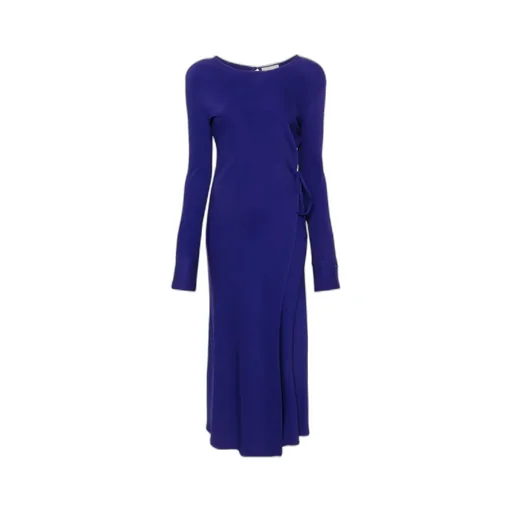 Cady Crepe Wrapover Dress