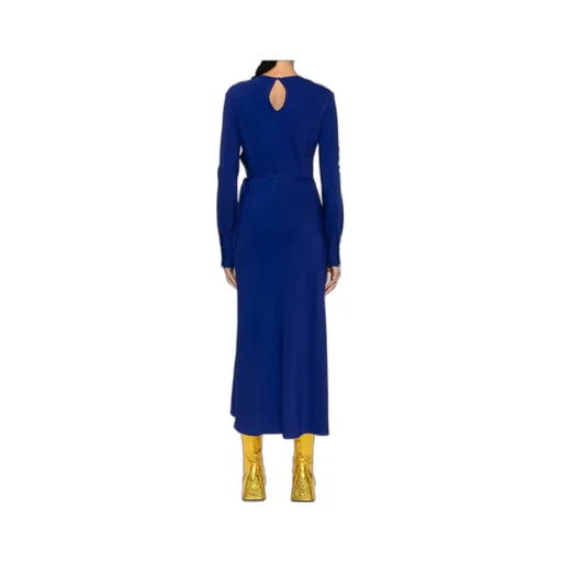 Cady Crepe Wrapover Dress