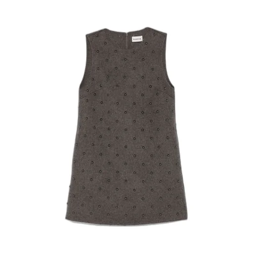Stud-Embellished Dress