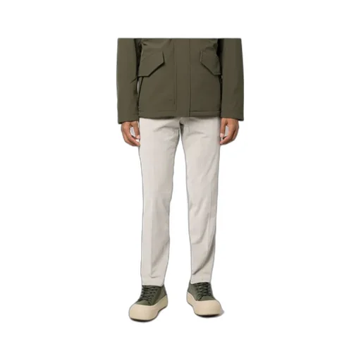 Corduroy Slim-Cut Trousers