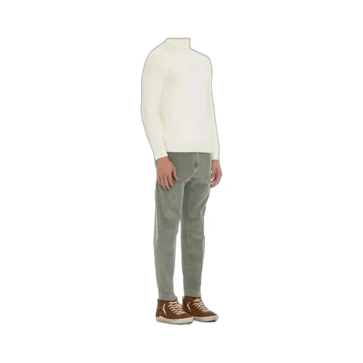 High-Neck Long-Sleeved Sweater