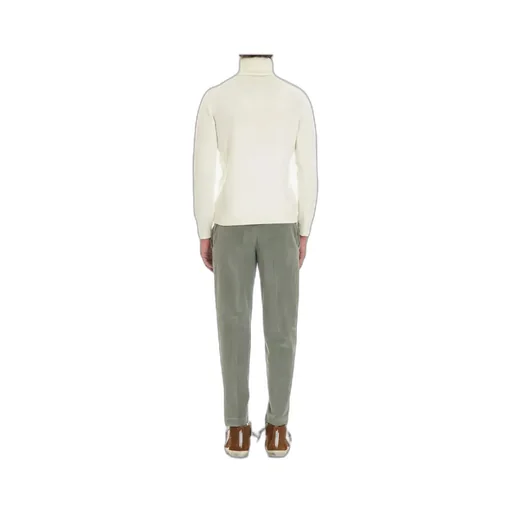 High-Neck Long-Sleeved Sweater