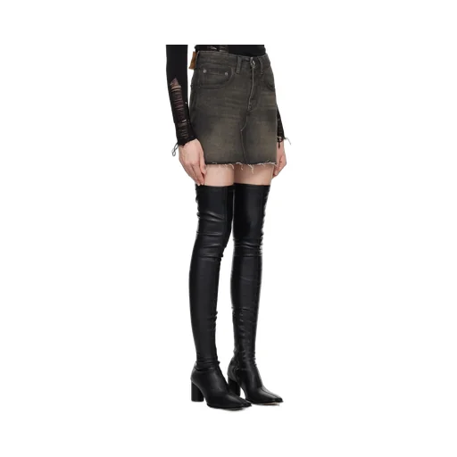 Mm6 Maison Margiela Denim Mini Skirt