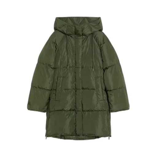 Weekend Max Mara High Neck Drawstring Coat