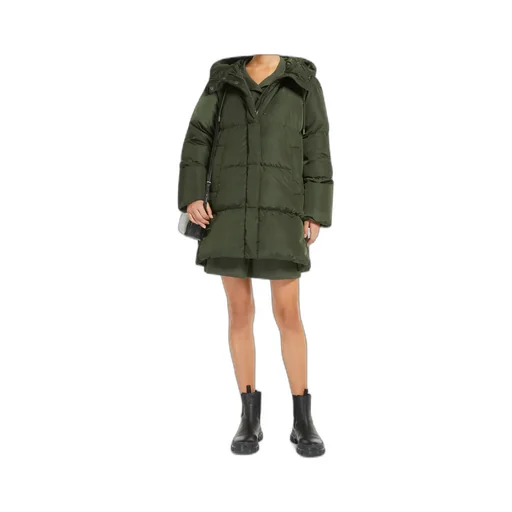 Weekend Max Mara High Neck Drawstring Coat