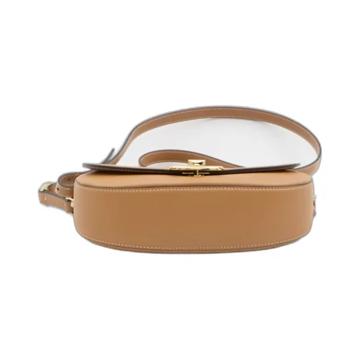 Valentino Ohval Logo Plaque Small Shoulder Bag