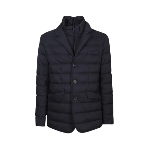 Herno Layered-Effect Quilted Down Jacket