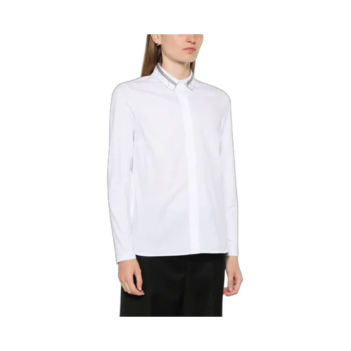Trim-Detailed Shirt