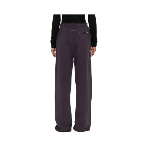 Mm6 Maison Margiela Numbers-Motif Wide-Leg Track Pants