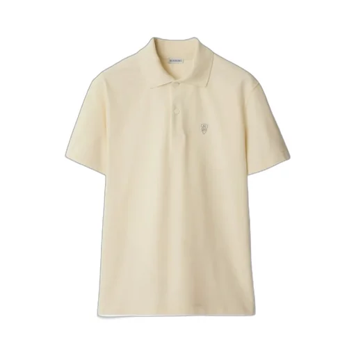 Burberry Logo Embroidered Short-Sleeved Polo Shirt