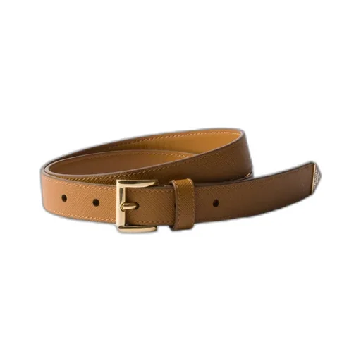 Prada Logo Detailed Buckled Belt