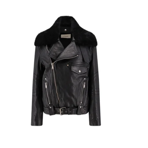 Saint Laurent Zip Detailed Long-Sleeved Jacket