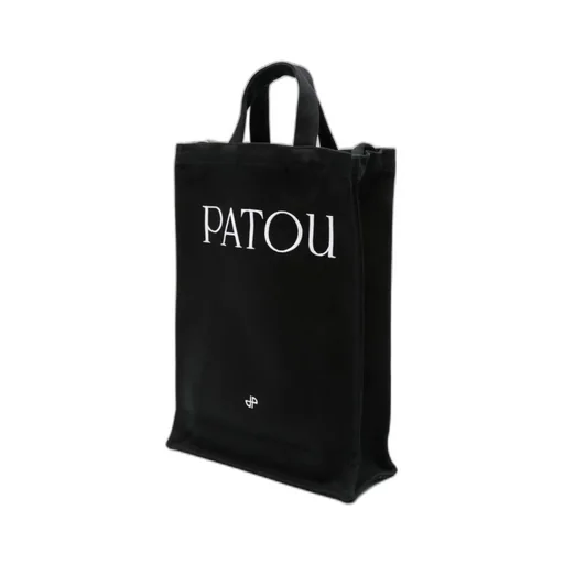 Patou Signature Logo Tote Bag