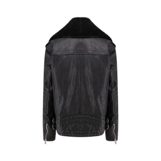 Saint Laurent Zip Detailed Long-Sleeved Jacket