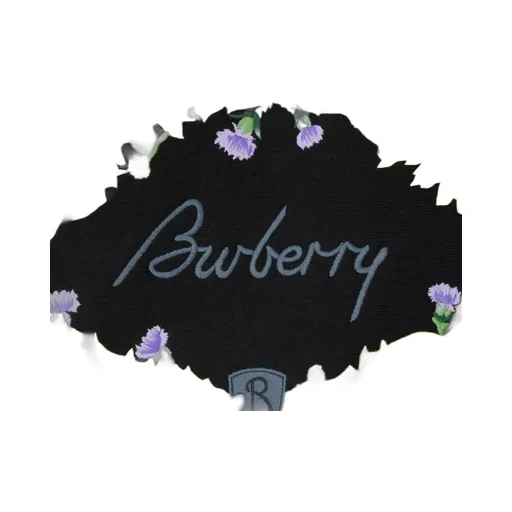 Burberry Logo Embroidered Zip-Up Hoodie